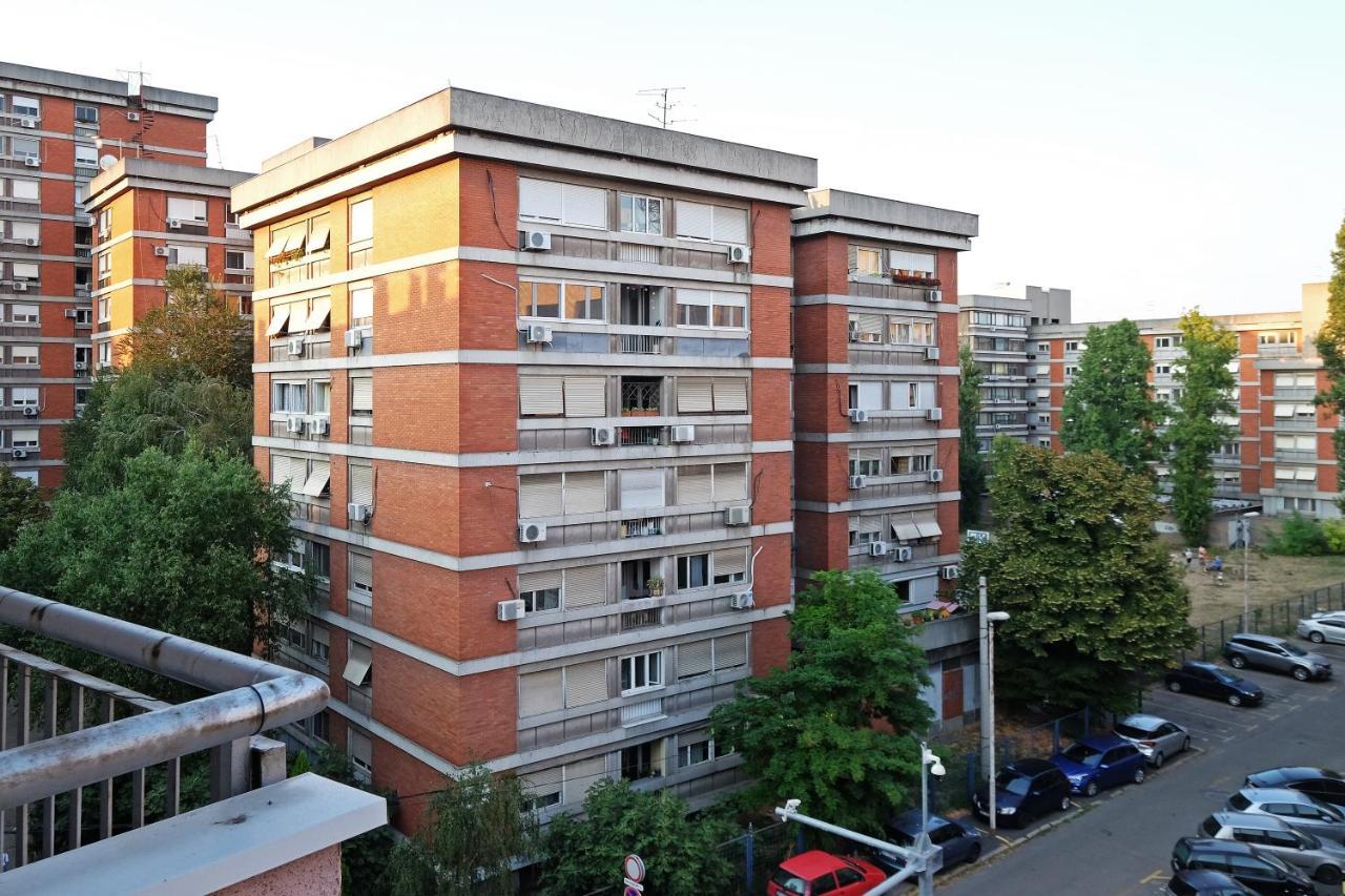 Sky City View Apartment & Big Terrace Belgrade Extérieur photo